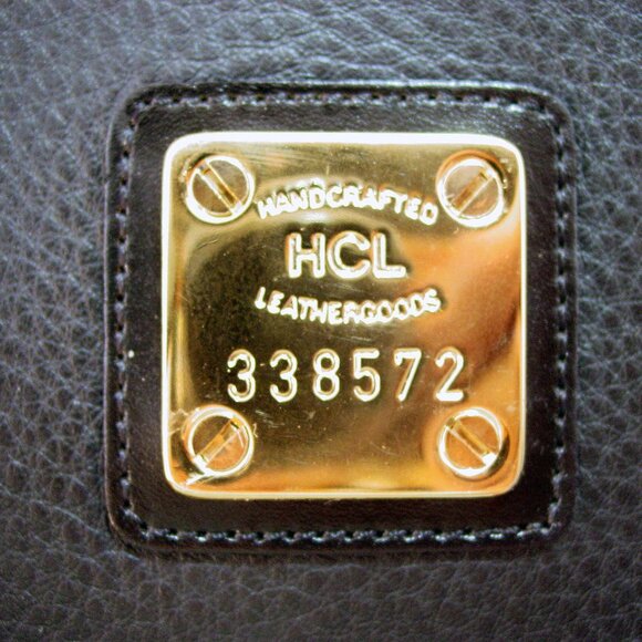 HCL Hand Crafted Leather Goods Tote/Shoulder Bag 24K Hardware - Made in GERMANY - Picture 2 of 13